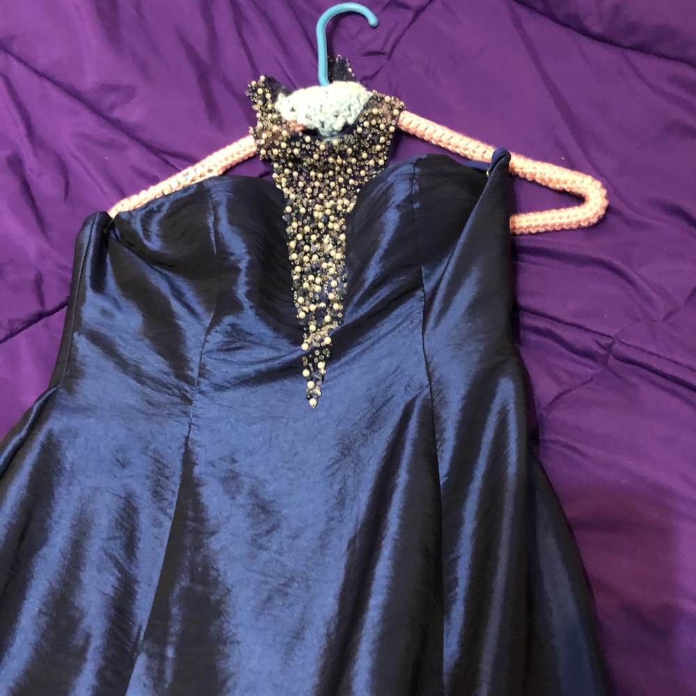 Blue Prom Dress - Picture 3 of 3